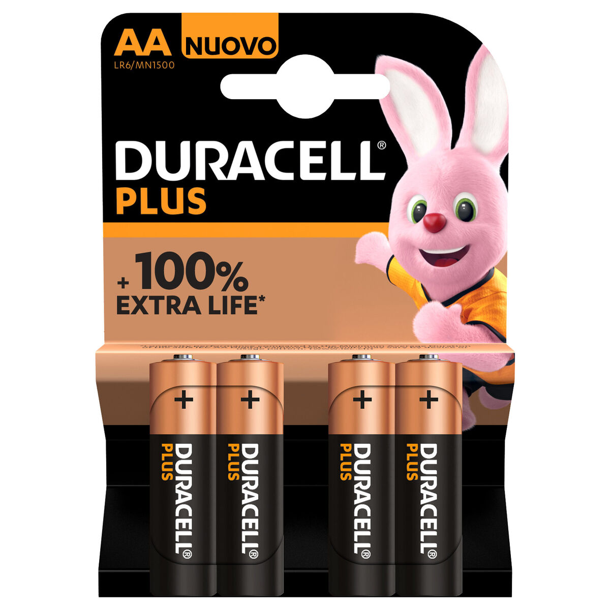 Batteria Alcalina DURACELL LR06 K4 1,5 V 2 S0451269_0
