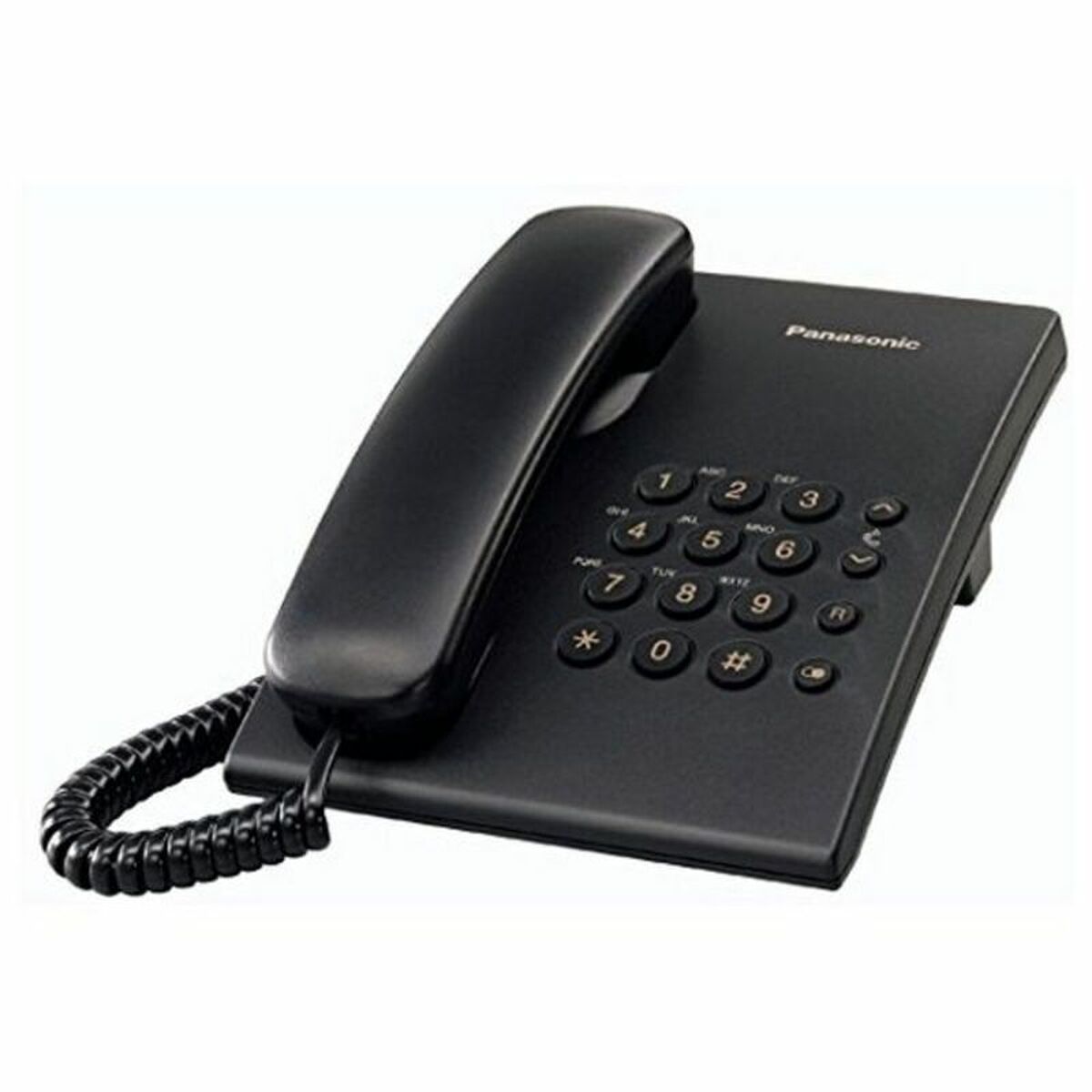 Telefono Fisso Panasonic KXTS500EXB Nero 2 S7603309_0