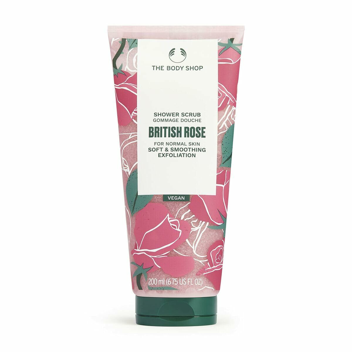 Esfoliante Corpo The Body Shop British Rose 200 ml 2 S05120378_0