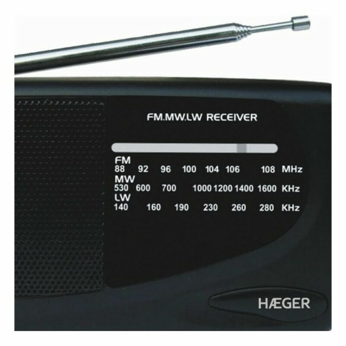 Radio AM/FM Haeger PR-TRI.002A Nero 3 S7781562_1