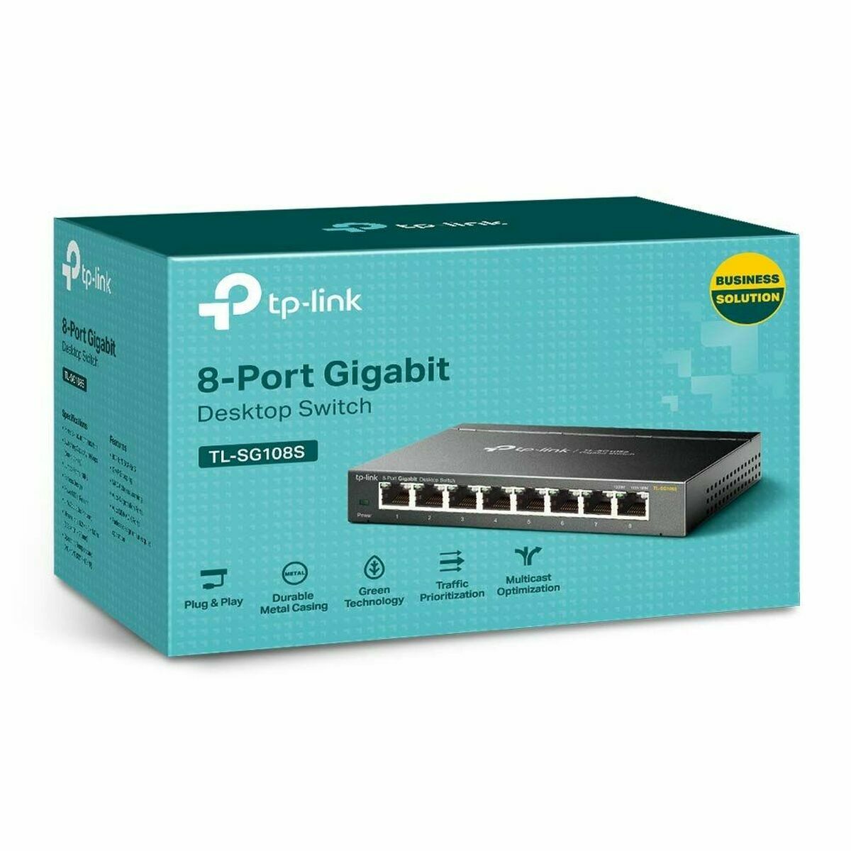 Switch TP-Link TL-SG108S RJ-45 x 8 Nero 4 S7774922_2
