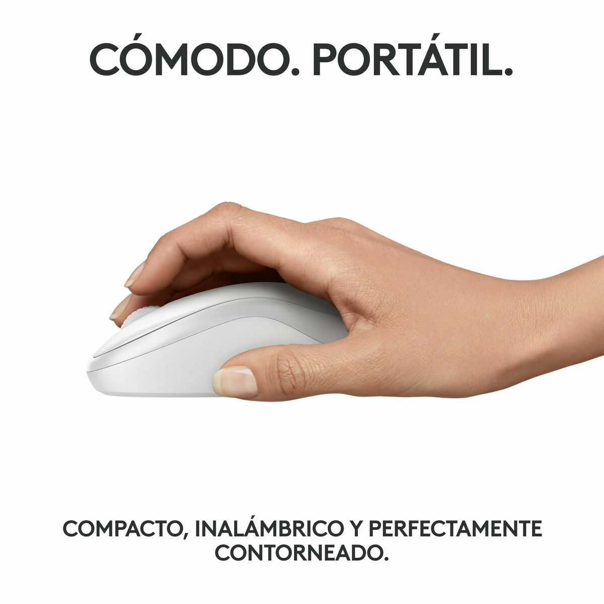 Mouse Logitech M240 Bianco 5 S77211456_3