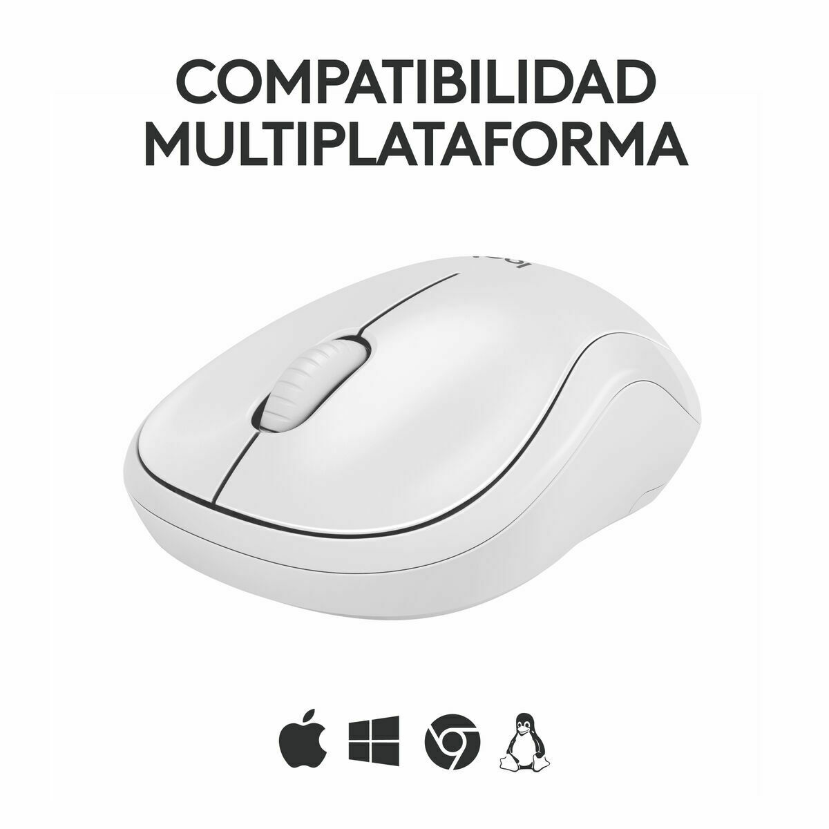 Mouse Logitech M240 Bianco 3 S77211456_1