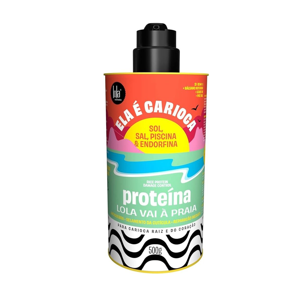 Trattamento per Capelli Ricostruttore Lola Cosmetics Ela É Carioca Protein 500 g 2 M0121806_0