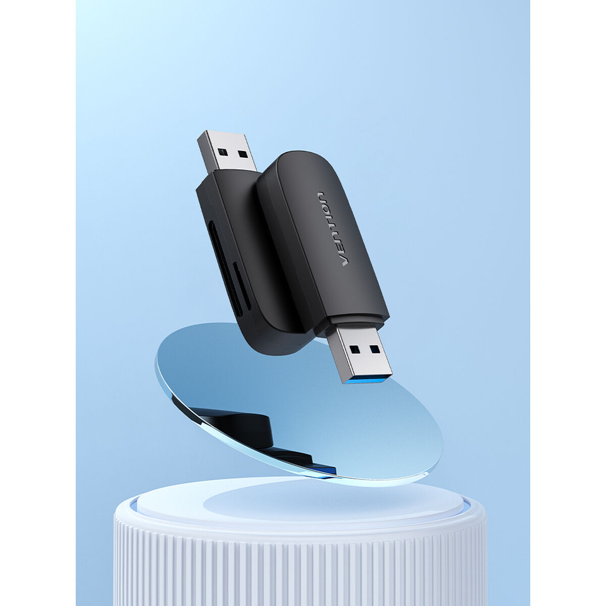 Lettore di Schede Esterno Vention CLGB0 Nero 2 S55295503_0