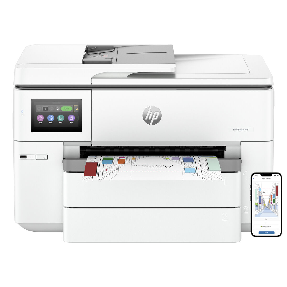 Stampante Multifunzione HP OfficeJet Pro 9730e 8 S55256137_6