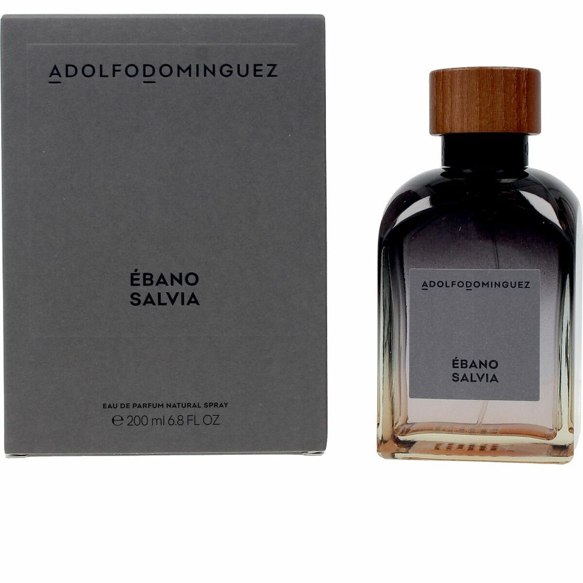 Profumo Uomo Adolfo Dominguez Ébano Salvia EDP 200 ml 2 S0598591_0