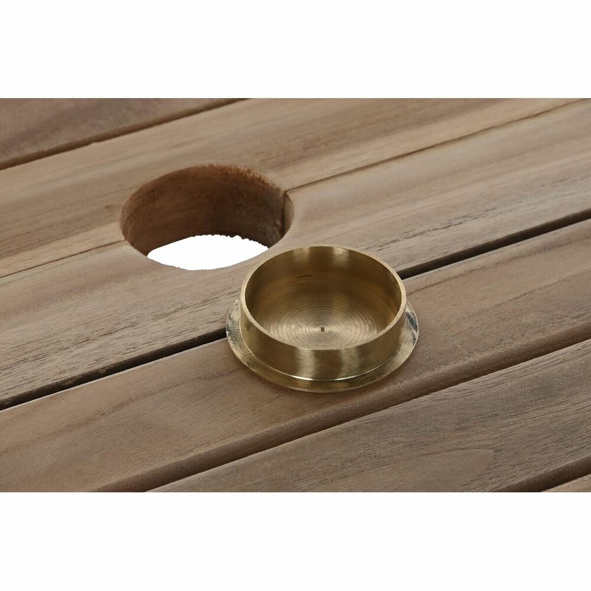 Tavolo da Pranzo DKD Home Decor Marrone Estensibile Teca (180 x 120 x 75 cm) 7 S3033461_5
