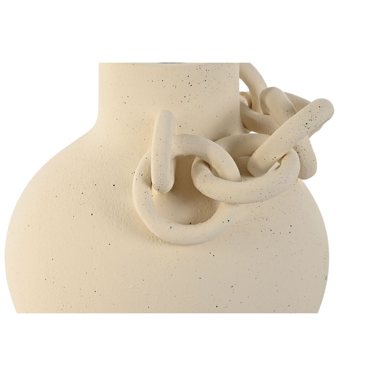 Vaso Home ESPRIT Bianco Ceramica Gres Moderno 22 x 22 x 22 cm 3 S3056403_1