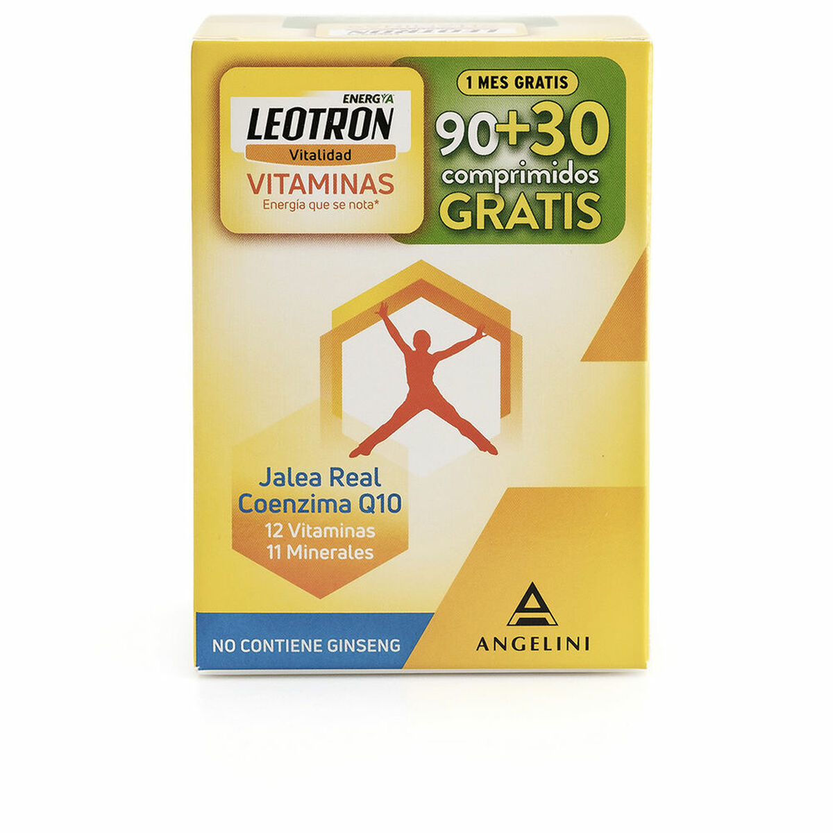 Integratore Alimentare Leotron Leotron Vitaminas Coenzima Q10 Pappa reale 120 Unità 2 S05115288_0