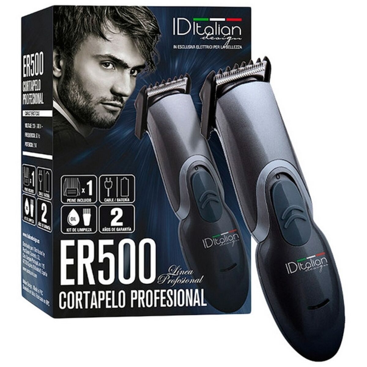 Rasoio per capelli ER 500 Id Italian Nero 2 S0557660_0