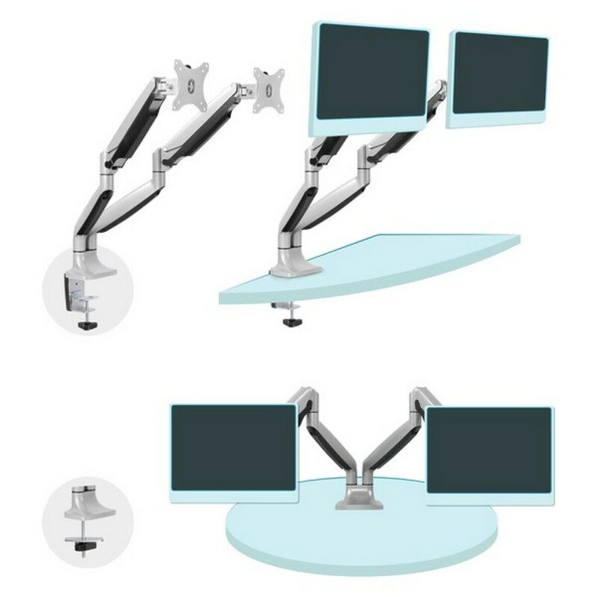 Supporto TV TooQ DB3132TNR-S Argentato 5 S0212844_3