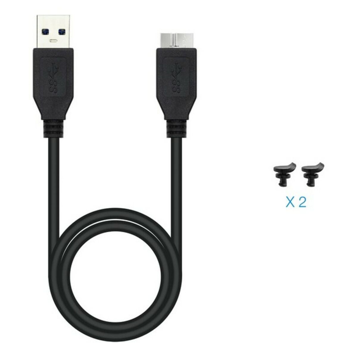 Scatola Esterna TooQ TQE-2281G SSD M.2 M.2 USB 3.1 SATA Micro USB B USB 3.2 5 S0228748_3