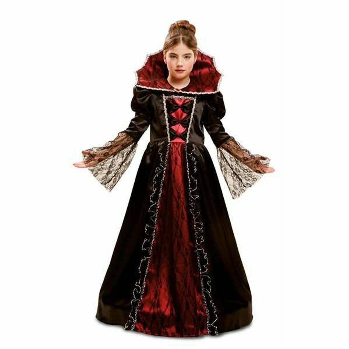 Costume per Bambini De Luxe Vampiro Donna (2 Pezzi) 2 S2433863_0