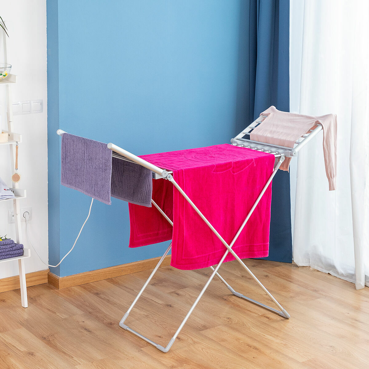 Stendibiancheria Elettrico Pieghevole con Ali Drywing InnovaGoods 230 W 20 sbarre Plastica (Ricondizionati B) 6 V0705451_4