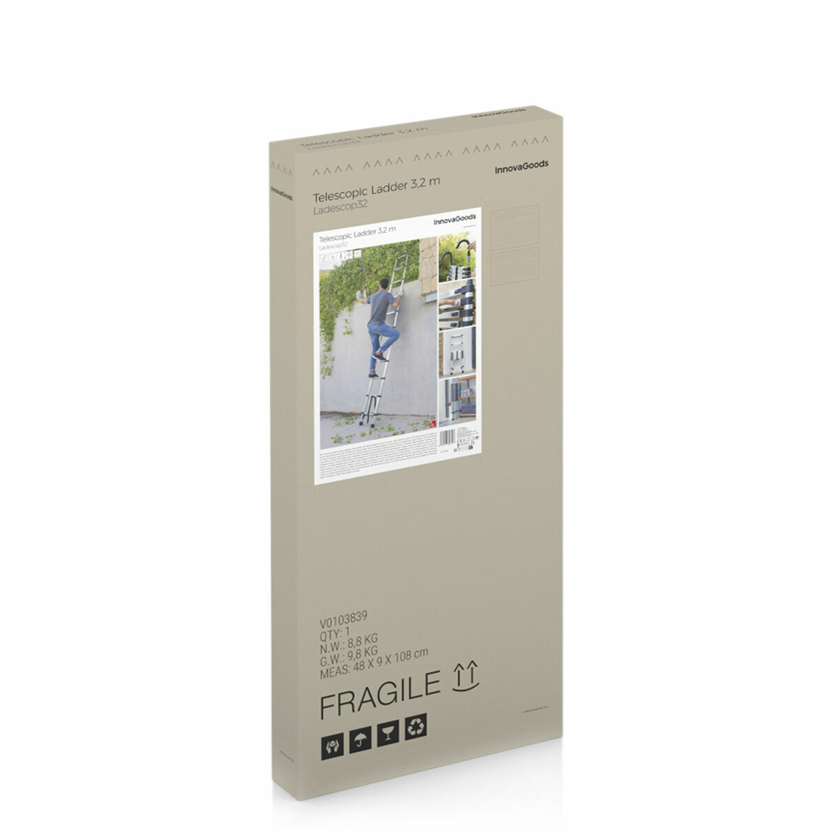 Scala telescopica Ladescop32 InnovaGoods 3,2 m 11 V0103839_9
