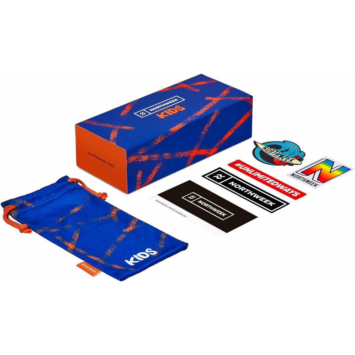 Occhiali da Sole per Bambini Northweek Kids Bright Ø 47 mm Verde Azzurro 5 S05118384_3