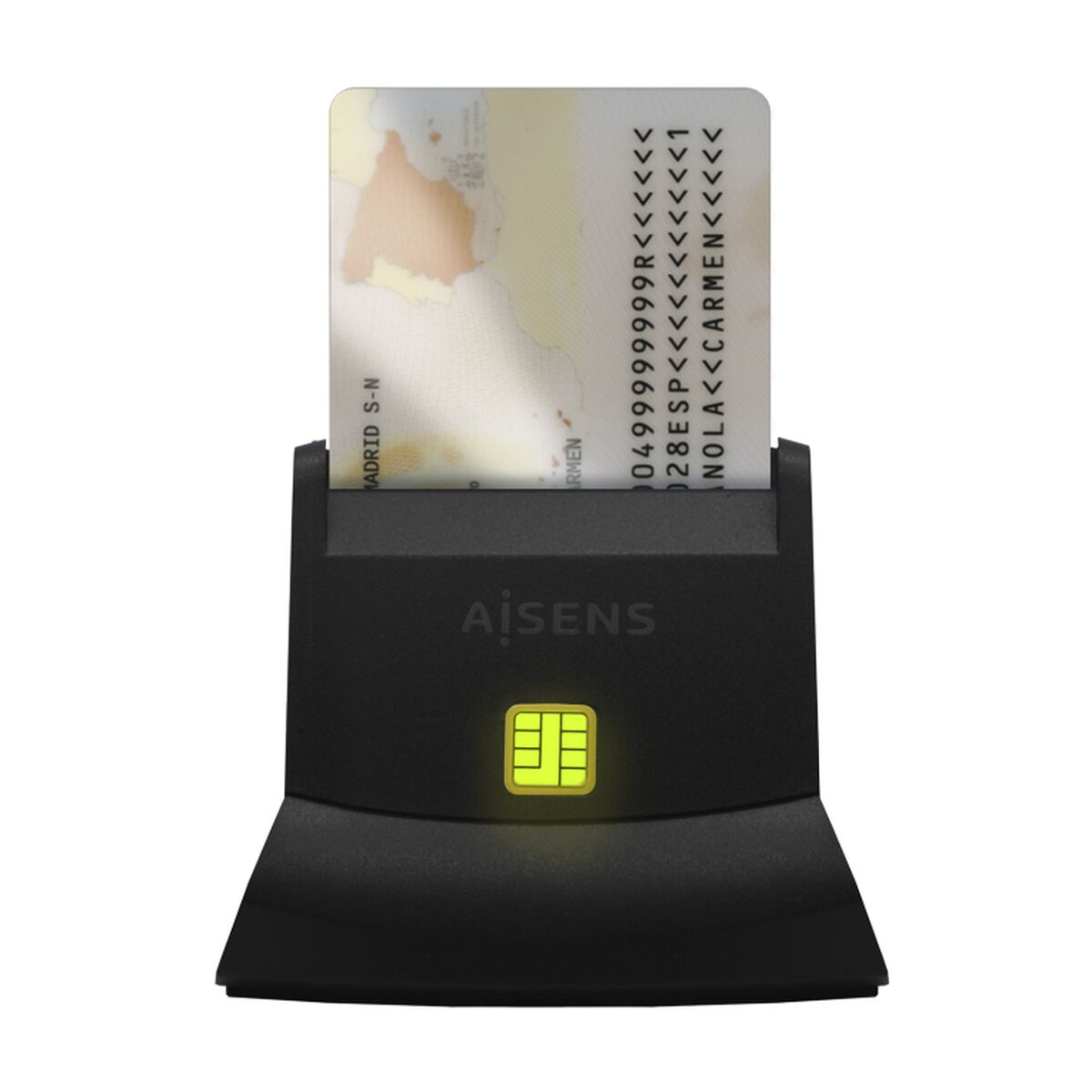 Lettore di Schede DNI/SIP Aisens ASCR-SN05-BK Nero 2 S5624093_0
