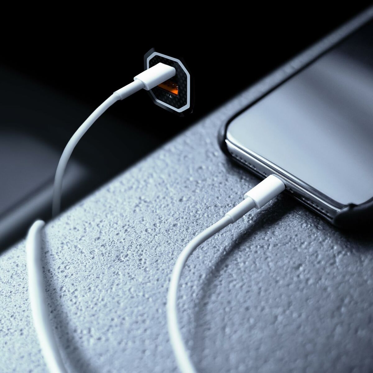 Caricabatterie per Auto Aisens QC3.0 Nero 7 S8427732_5