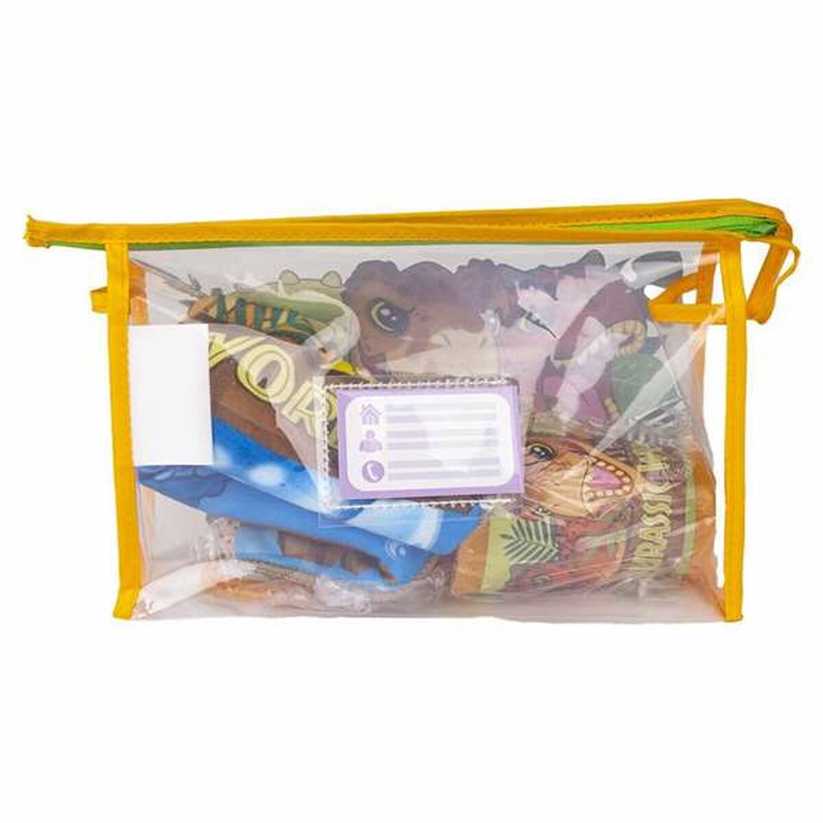 Set da Bagno da Viaggio per Bambini Jurassic Park 4 Pezzi 3 S2443006_1