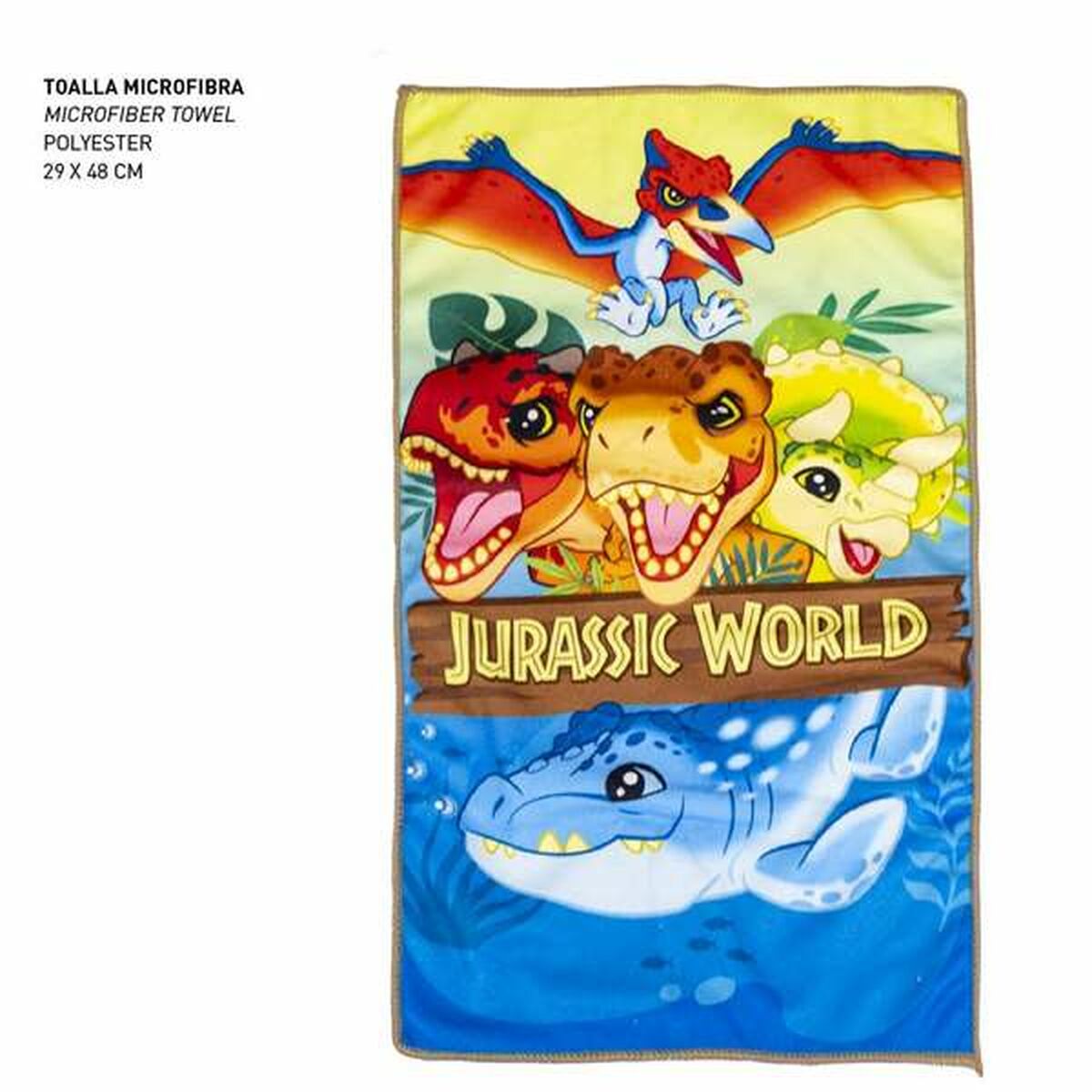 Set da Bagno da Viaggio per Bambini Jurassic Park 4 Pezzi 7 S2443006_5