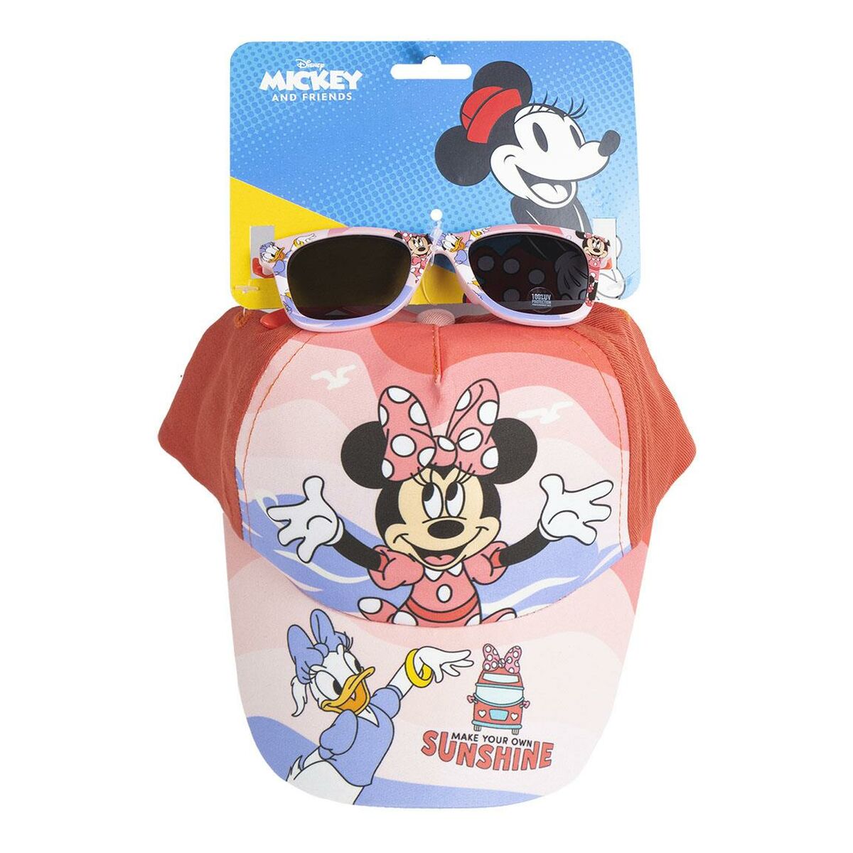 Occhiali da Sole per Bambini Minnie Mouse 53 cm Berretto 2 S2450554_0