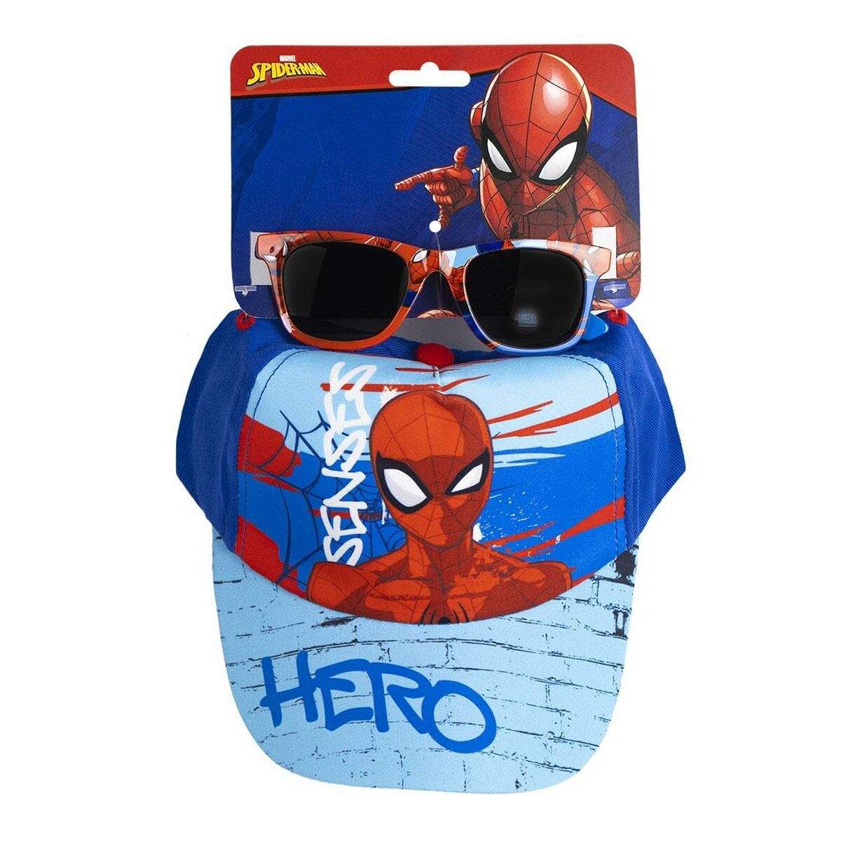 Occhiali da Sole per Bambini Spider-Man 53 cm Berretto 2 S2450521_0