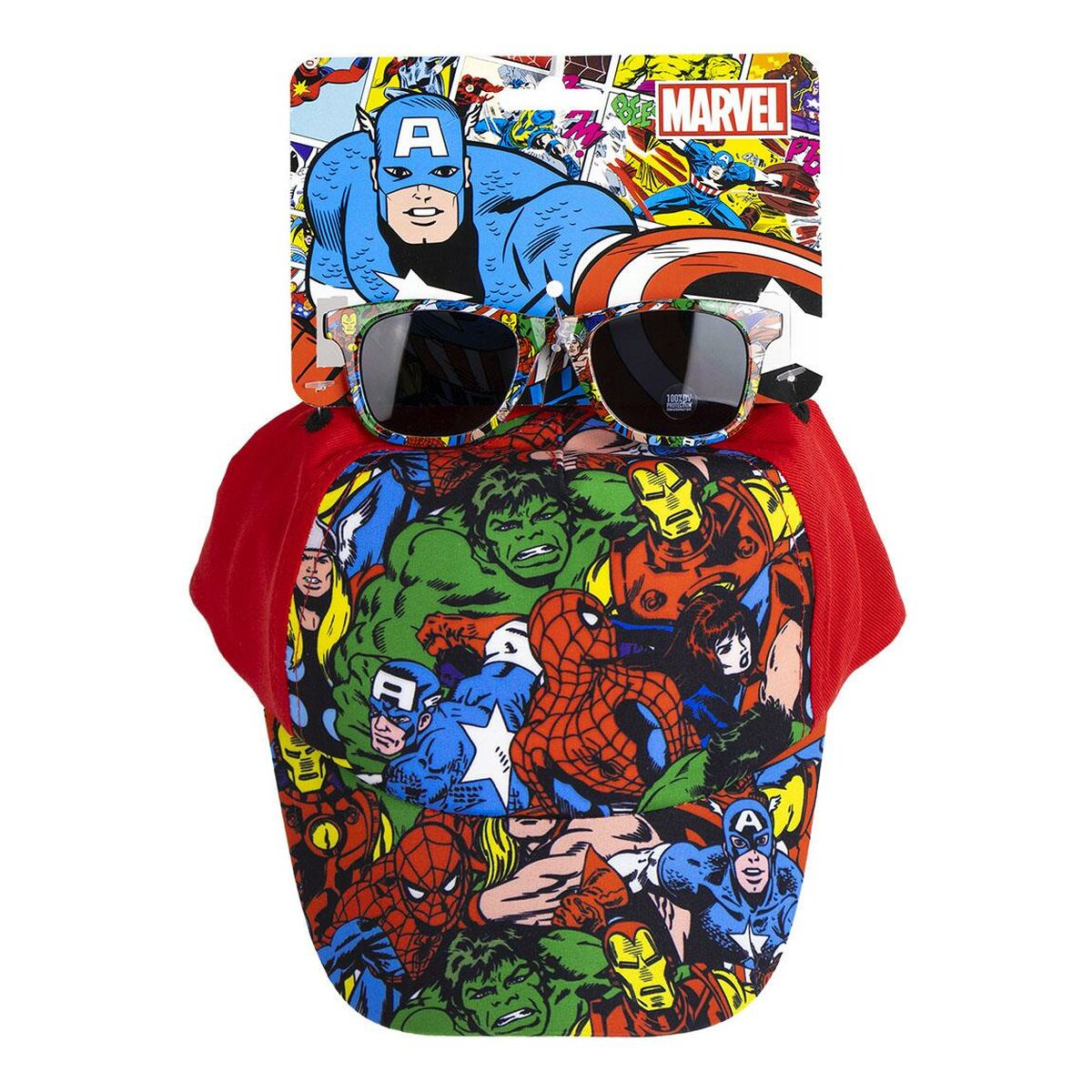 Occhiali da Sole per Bambini The Avengers 53 cm Berretto 2 S2450556_0