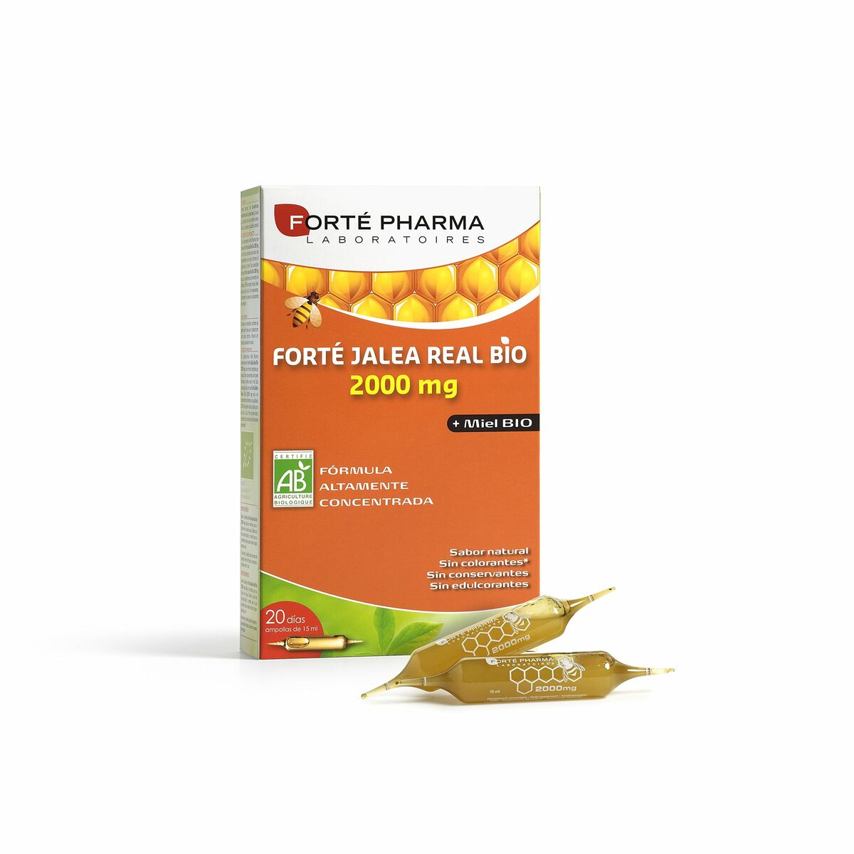 Pappa reale Forté Pharma Bio 2000 mg 20 Unità 2 S05102290_0