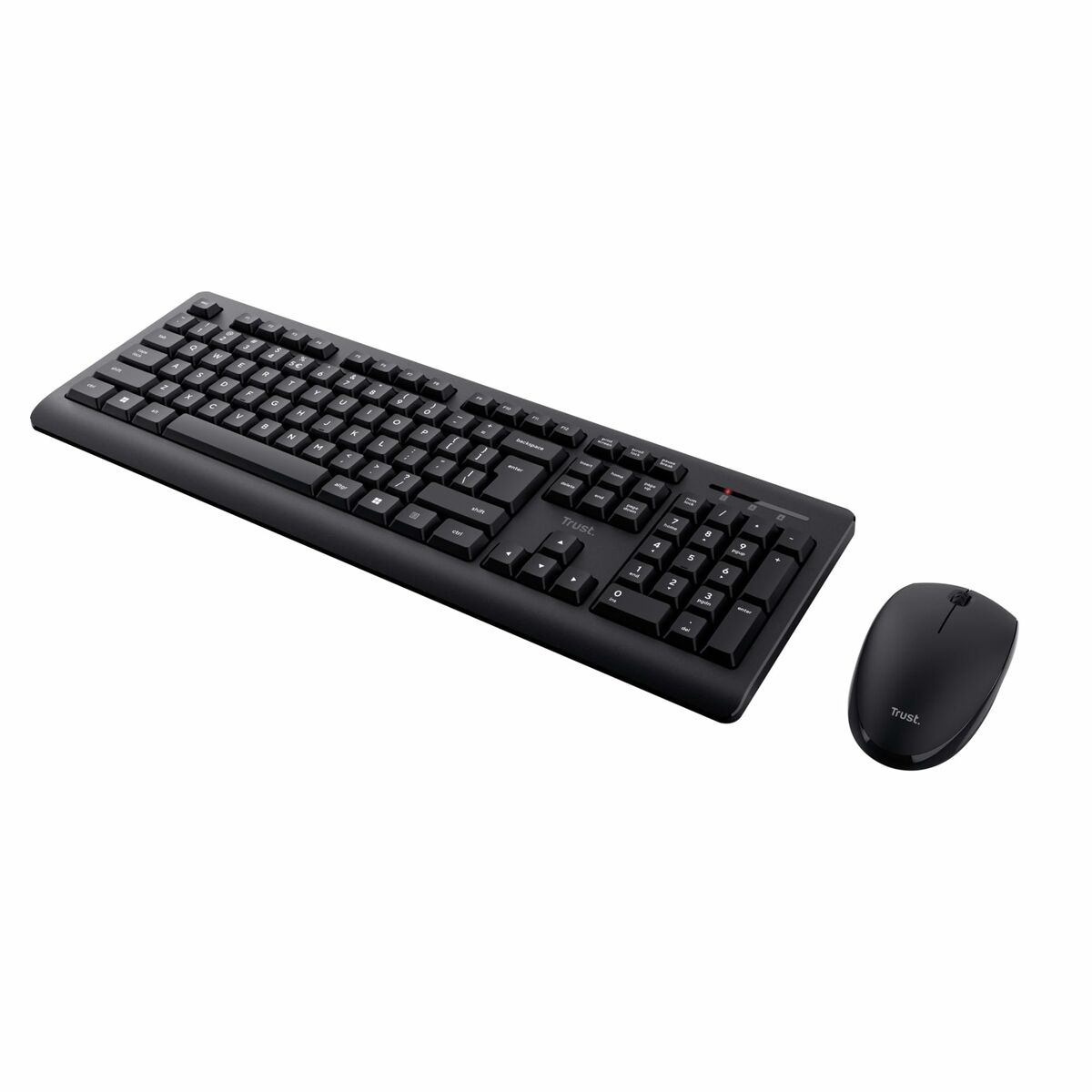 Tastiera e Mouse Wireless Trust Primo Nero Qwerty in Spagnolo 5 S8434037_3