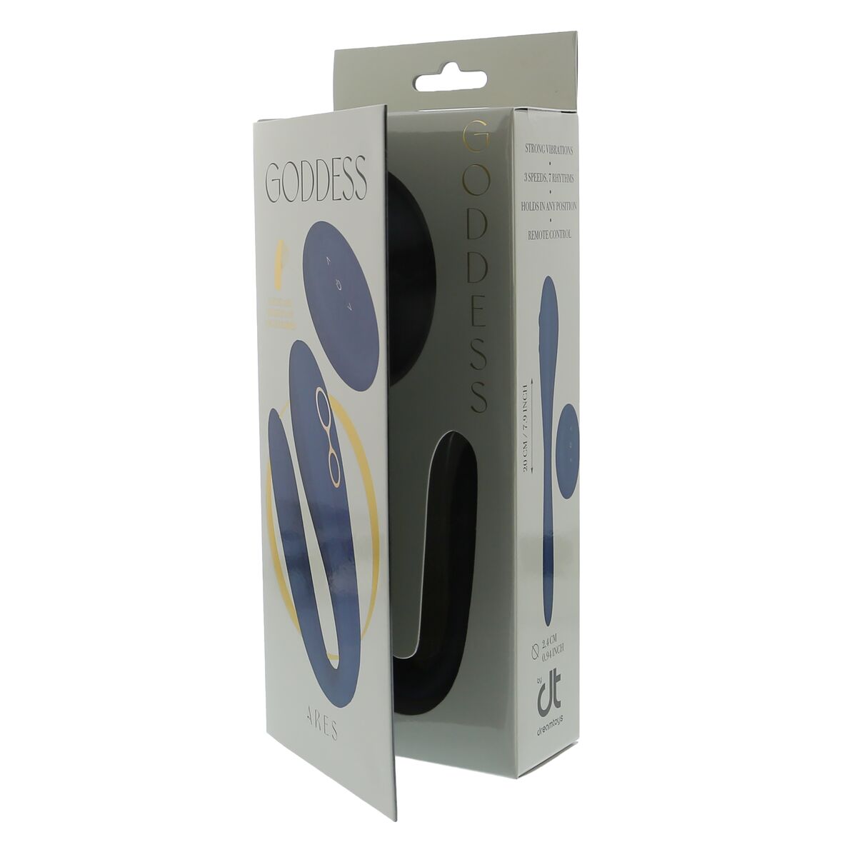 Massaggiatore di Coppia Dream Toys Goddess Collection Azzurro 11 S9406096_9