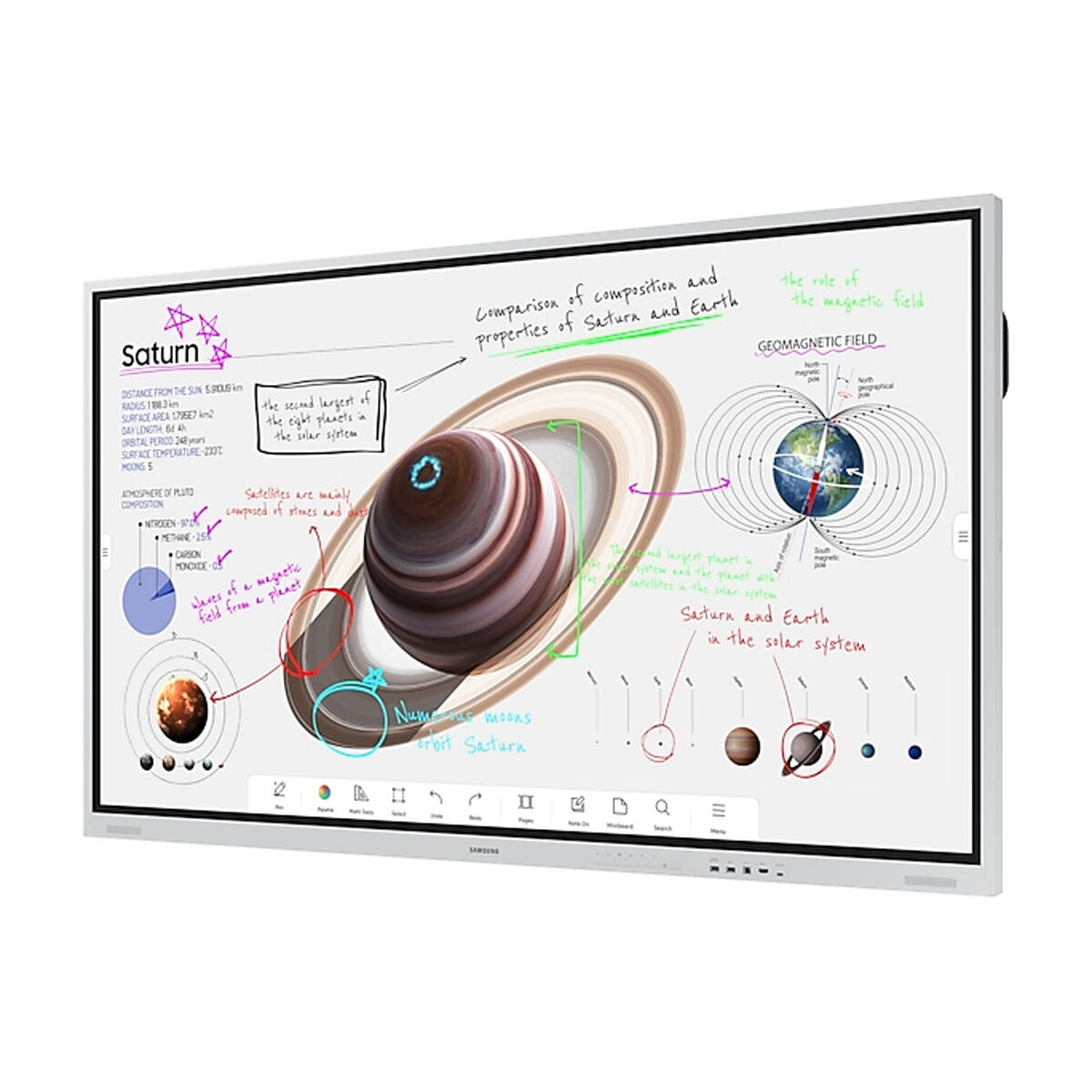 Touch Screen Interattivo Samsung WM75B 75" 60 Hz 4K Ultra HD 7 S7783810_5