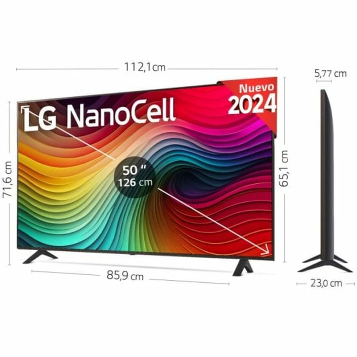 Smart TV LG 50NANO82T6B.AEU 4K Ultra HD 50" NanoCell 5 S5630603_3