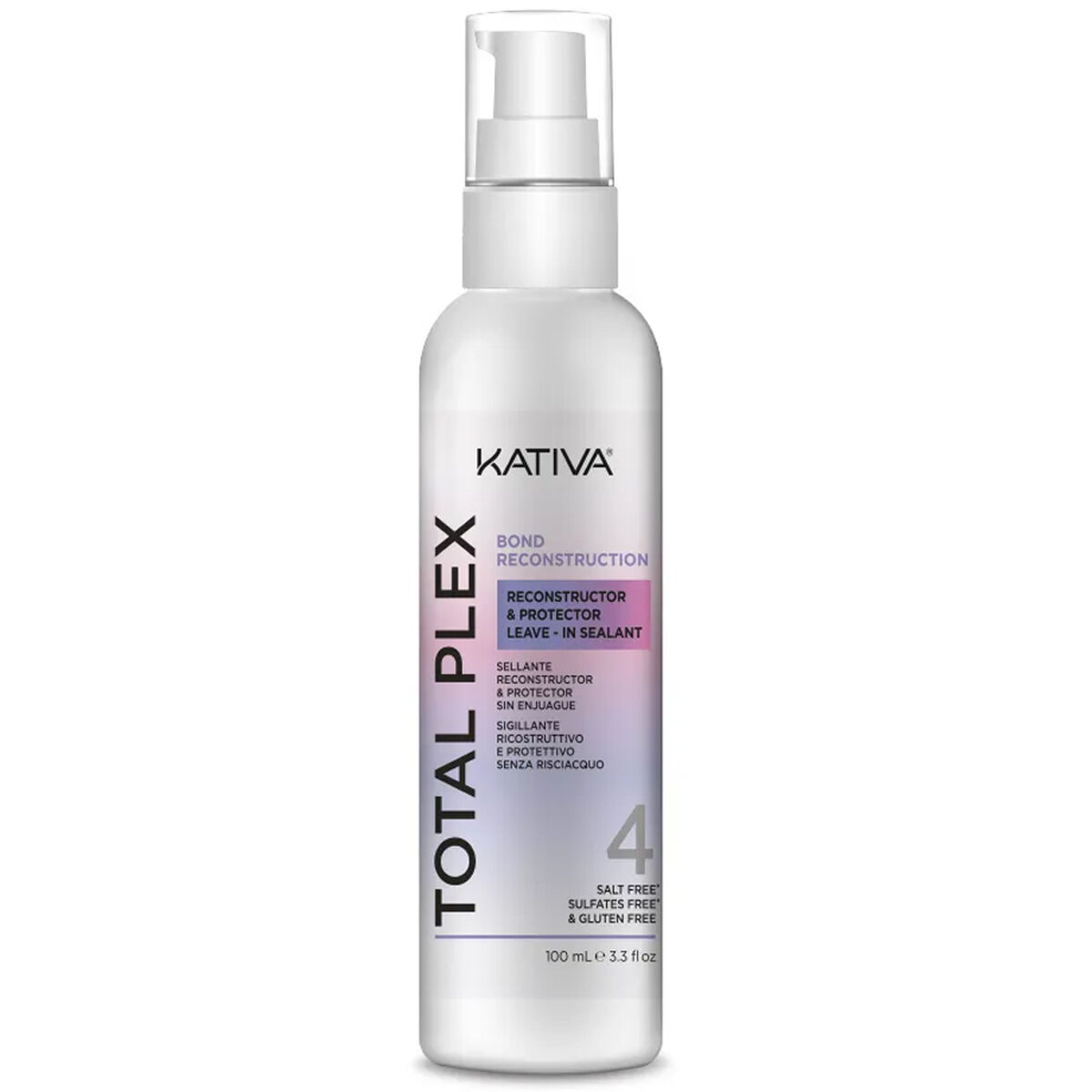 Trattamento per Capelli Ricostruttore Kativa Total Plex Nº4 100 ml 2 S05121969_0
