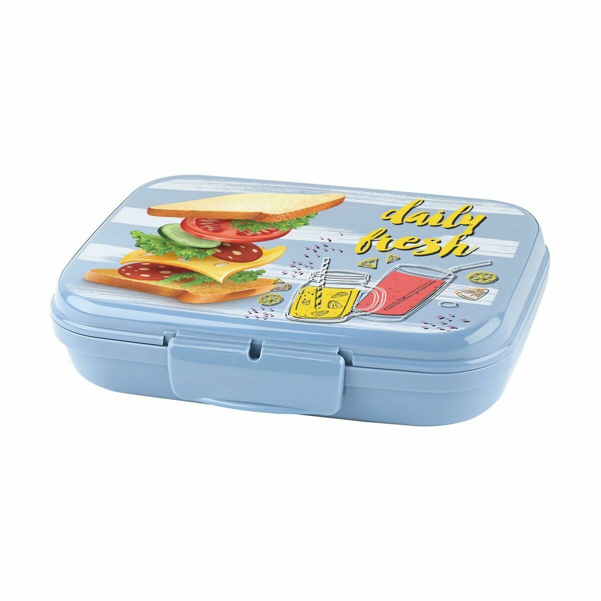 Contenitore per Sandwich Titiz Plastica 600 ml 16 x 12 x 4 cm (24 Unità) 5 S2231565_3
