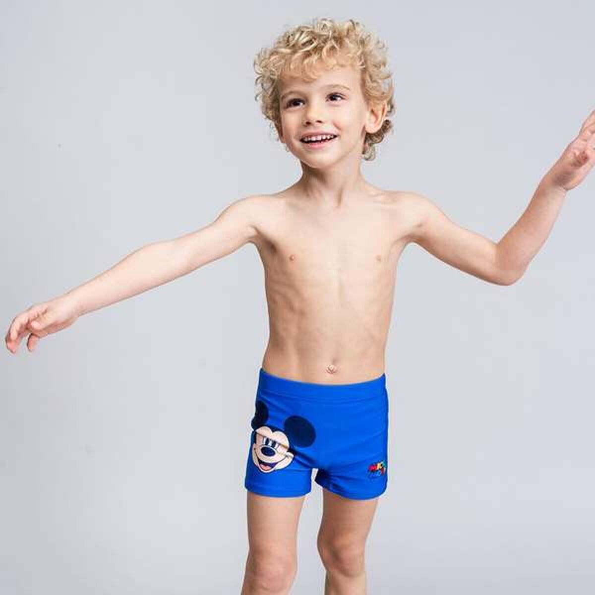 Costume da Bagno Boxer per Bambini Mickey Mouse Azzurro 6 Anni 5 S2444960_3
