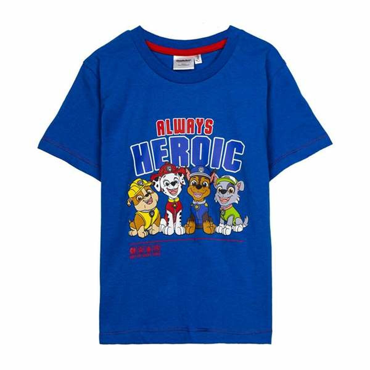 Maglia a Maniche Corte per Bambini The Paw Patrol Blu scuro 6 Anni 2 S2448219_0