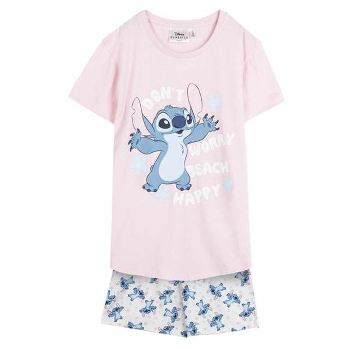 Pigiama Per bambini Stitch Rosa 2 S2455669_0