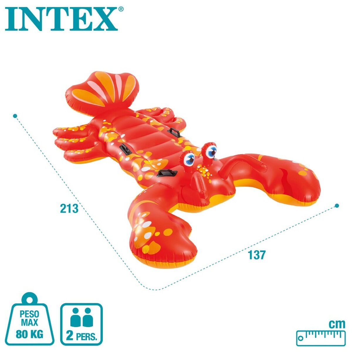 Figura Gonfiabile per Piscina Intex Aragosta 137 x 50 x 213 cm (6 Unità) 9 S8901425_7