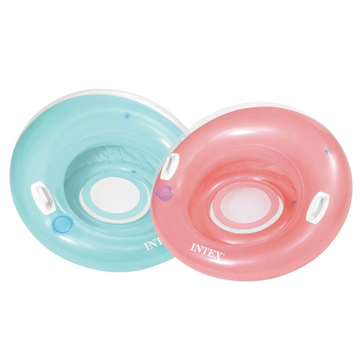 Poltrona da Piscina Gonfiabile Intex Rotondo Ø 119 cm 119 x 119 cm (6 Unità) 6 S8901454_4