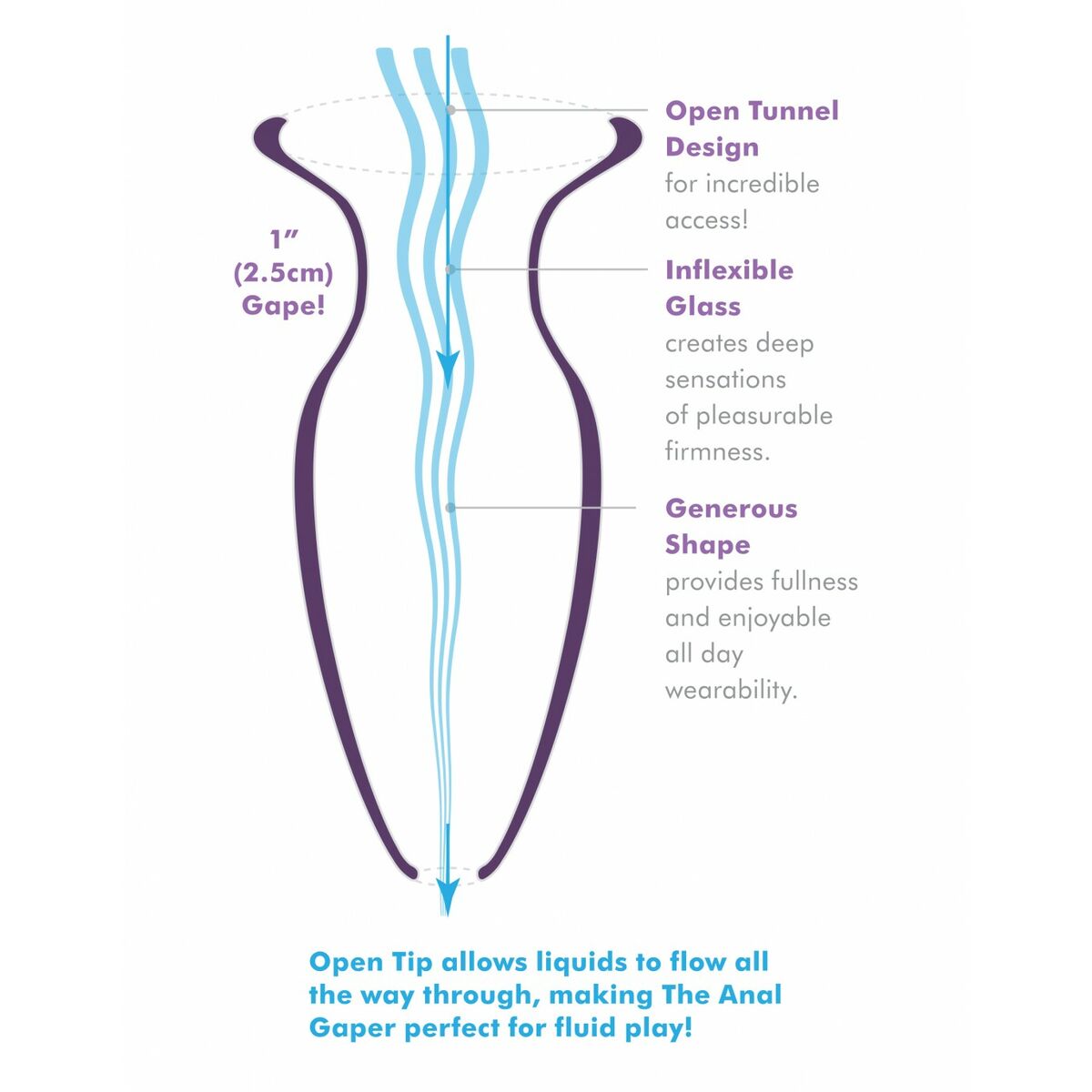Plug Anale Pipedream Trasparente 5 M0406453_3