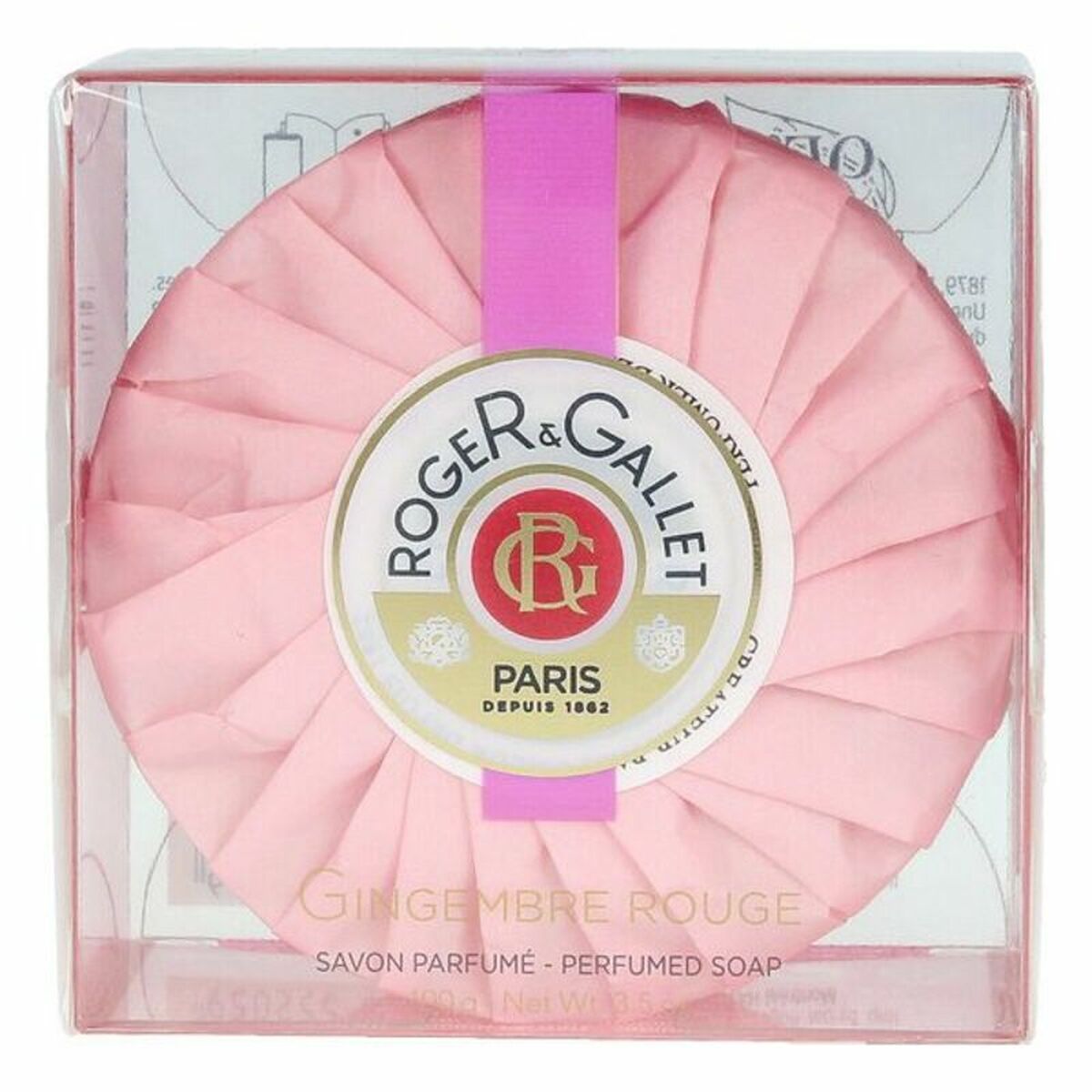 Sapone Profumato Gingembre Rouge Roger & Gallet (100 g) 2 S0577940_0