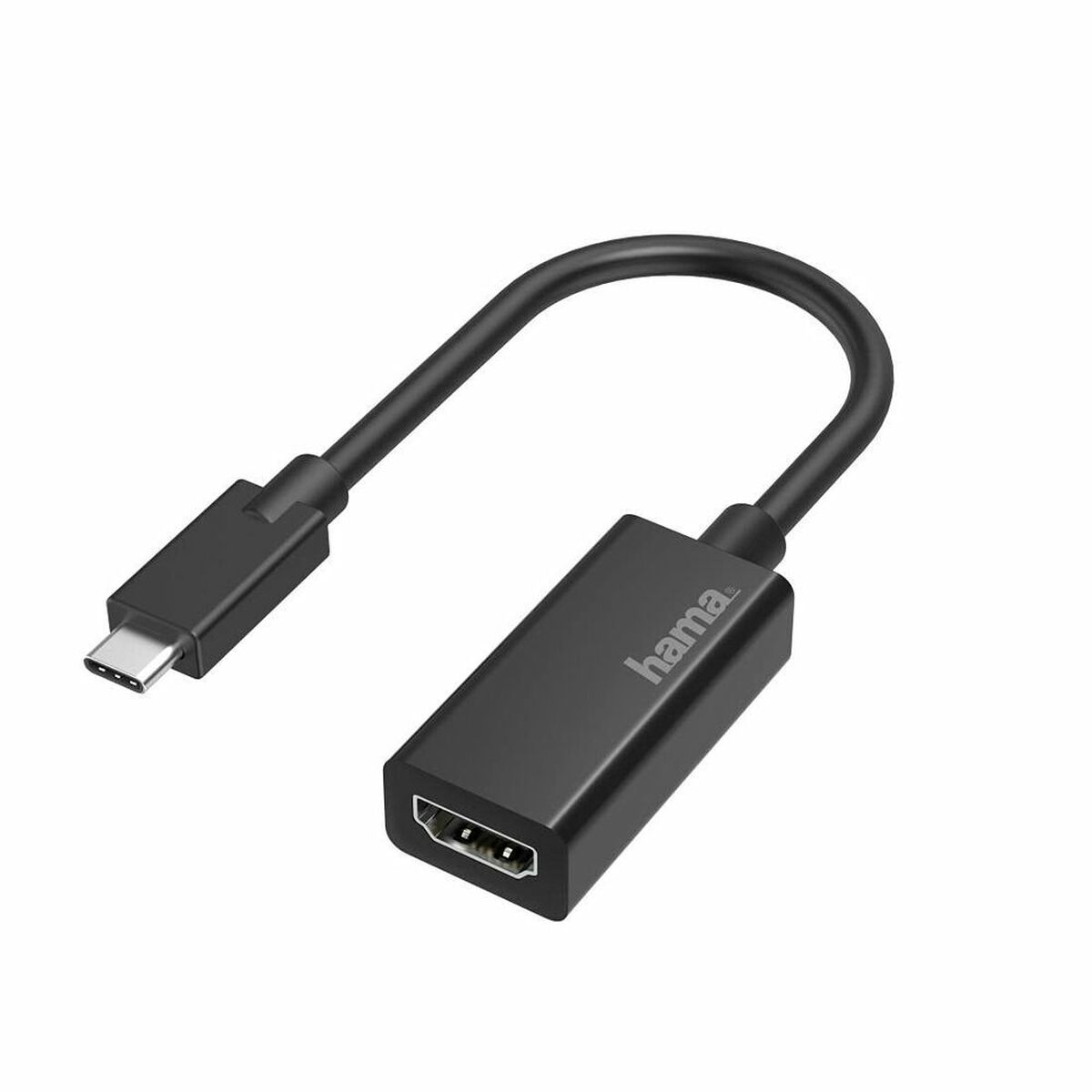 Adattatore USB C con HDMI Hama 00200315 Nero 4K Ultra HD 2 S7603116_0