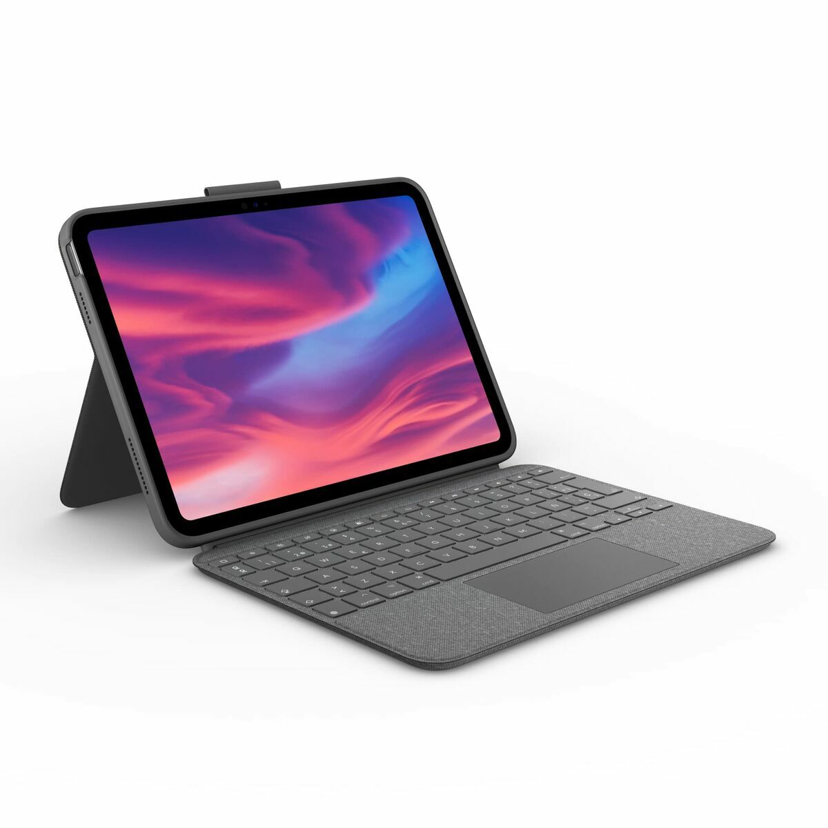 Custodia per iPad + Tastiera Logitech Combo Touch Grigio Qwerty in Spagnolo 2 S55168597_0