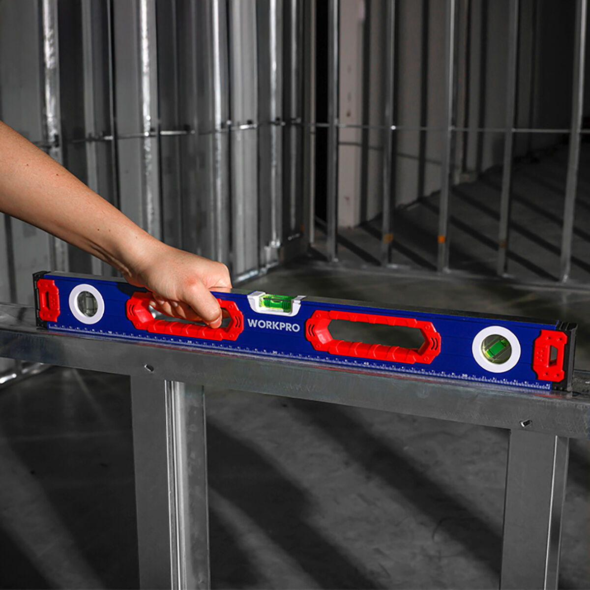 Livello di Schiuma Workpro Alluminio 60 cm Magnetico 8 S7923326_6