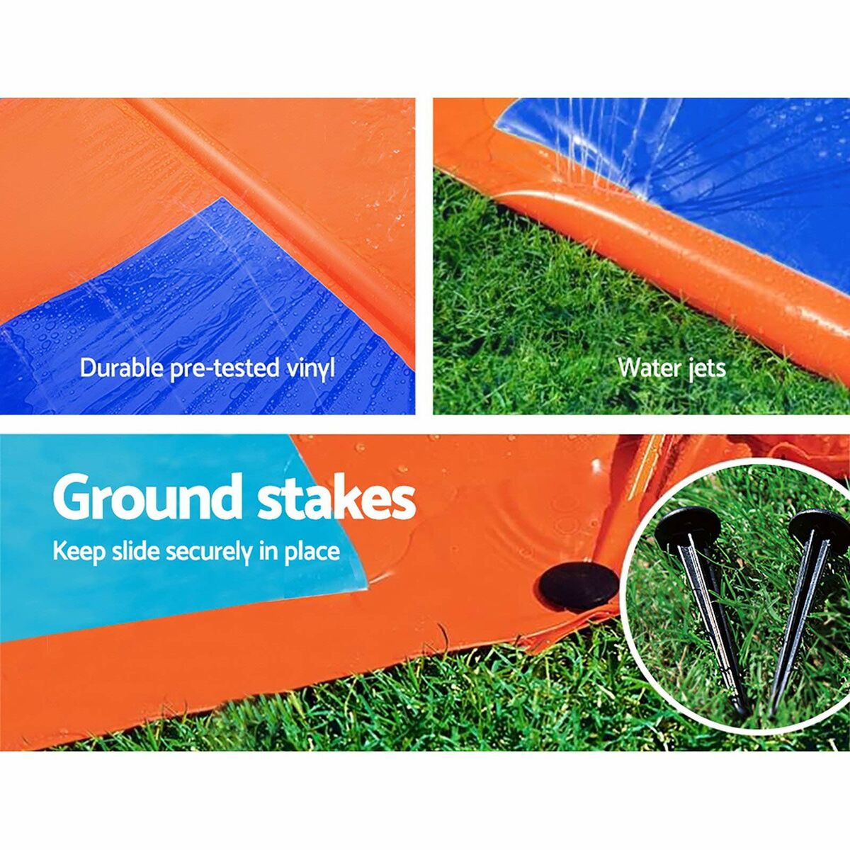 Bestway Pista Scivolante Tripla 488x207,5 cm +3 Anni Giardino 52329 11 D1400365_9