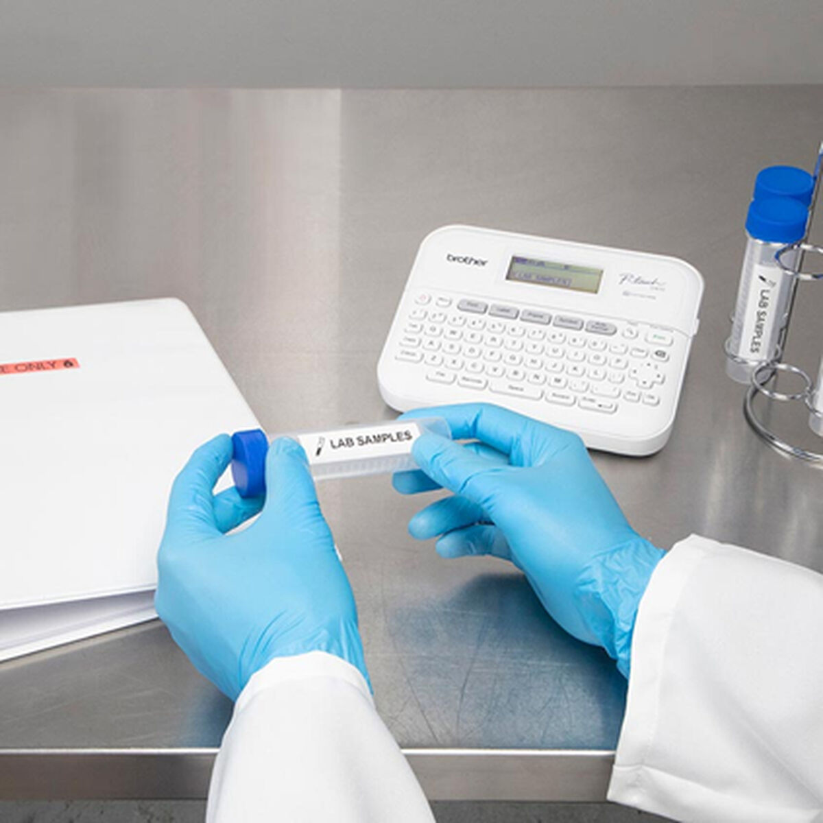 Stampante per Etichette Brother PTD410UR1 3 S55165721_1