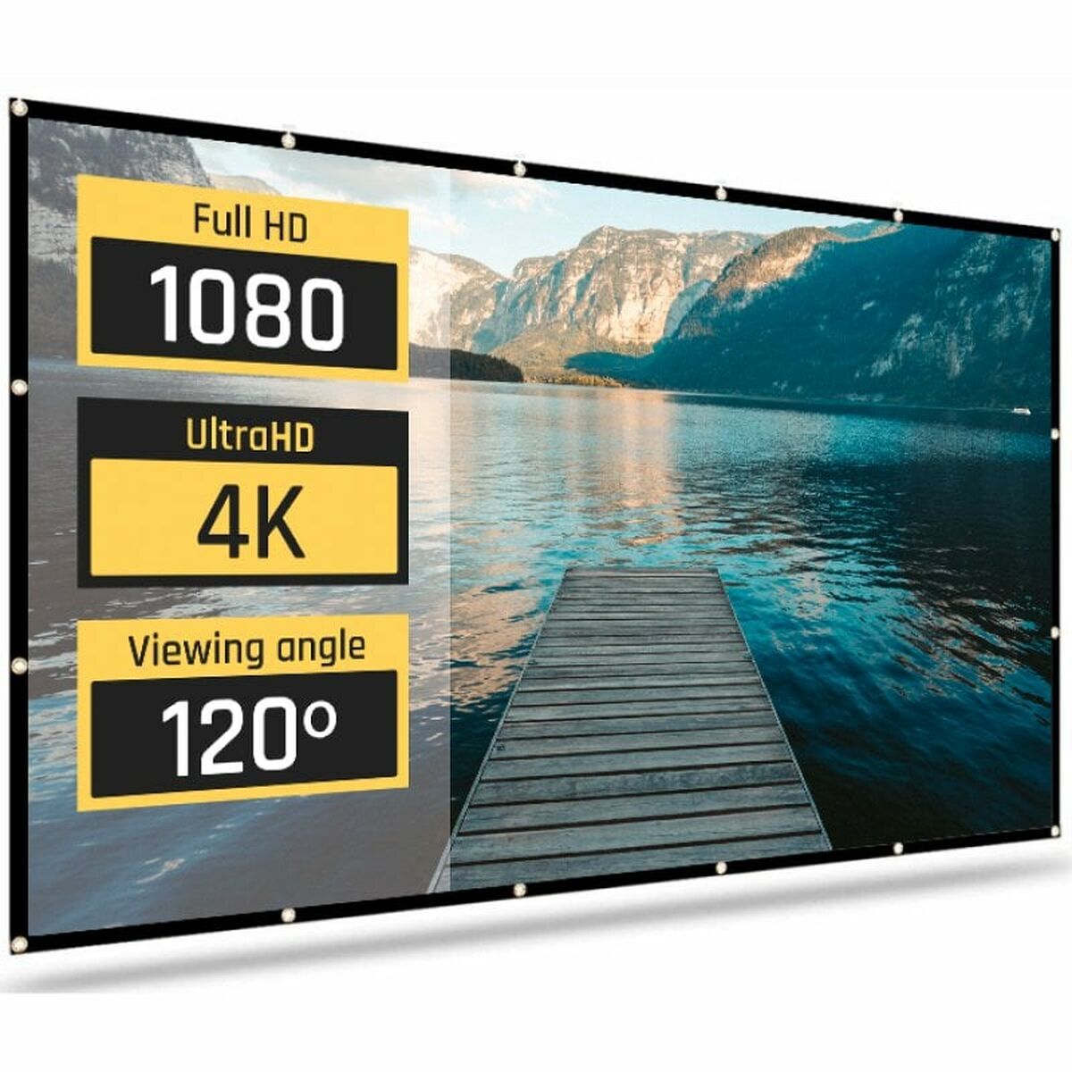 Schermo di Proiezione iggual ECO COST 100 100" 2 S0461523_0