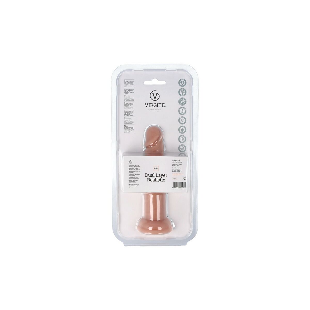 Dildo Realistico Virgite 16,5 cm 7 M0403224_5