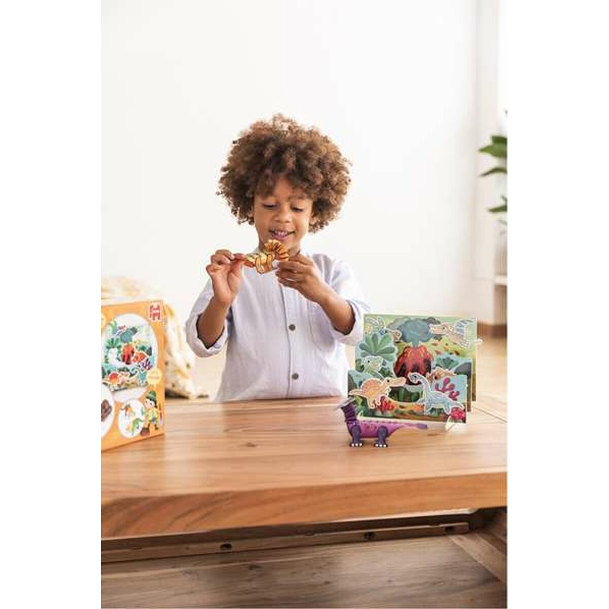 Gioco Fai-da-te Diset Dino Craft 4 S2436164_2